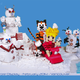 Illustration for article titled Its The Perfect Weather For LEGO Calvin And Hobbes Snowmen